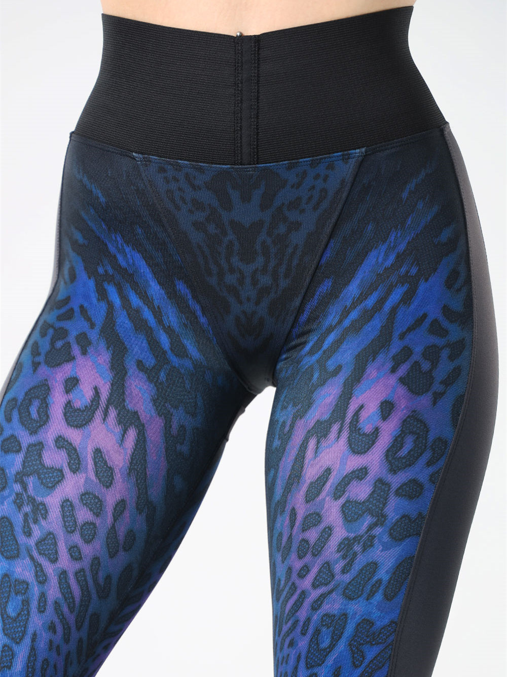 BUYCO Female Leopard Print Fly-Eye Hip-lift Leggings