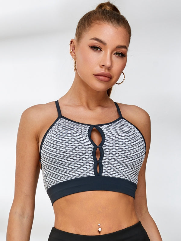 BUYCO Female Cutout Tiktok Sports Bras