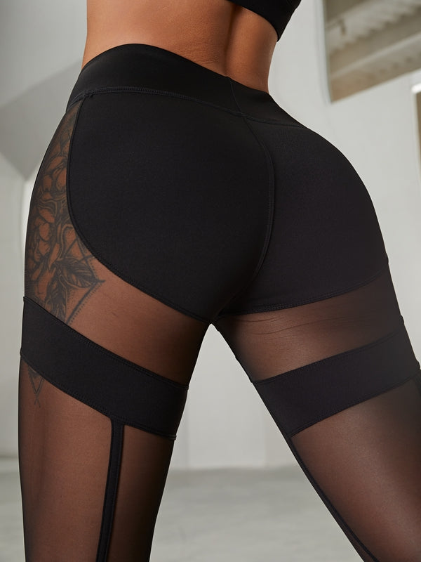 BUYCO Female Super Fitted Unique Mesh Hip-lift Tracksuit