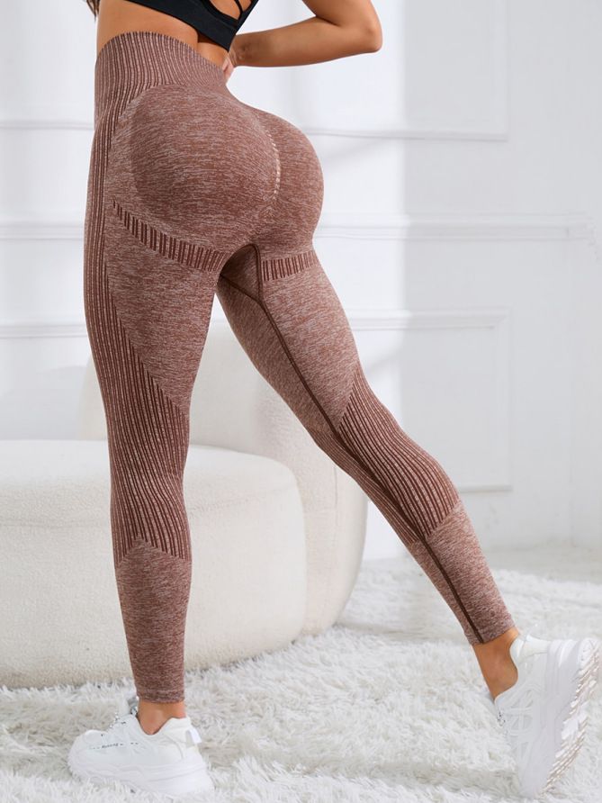 BUYCO Female Faux Denim Quick Dry High-waisted Push Up Design Leggings