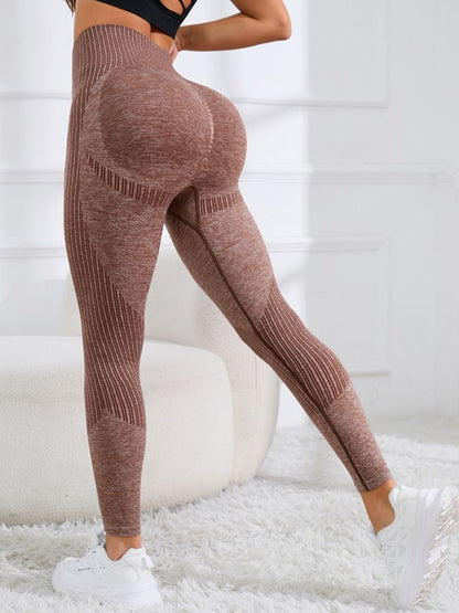 BUYCO Female Faux Denim Quick Dry High-waisted Push Up Design Leggings