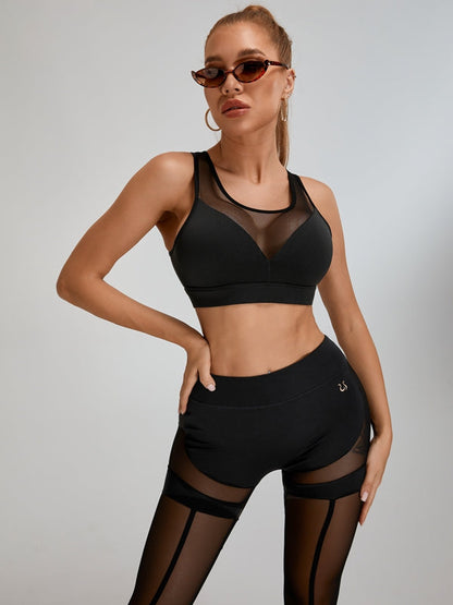 BUYCO Female Super Fitted Unique Mesh Hip-lift Leggings