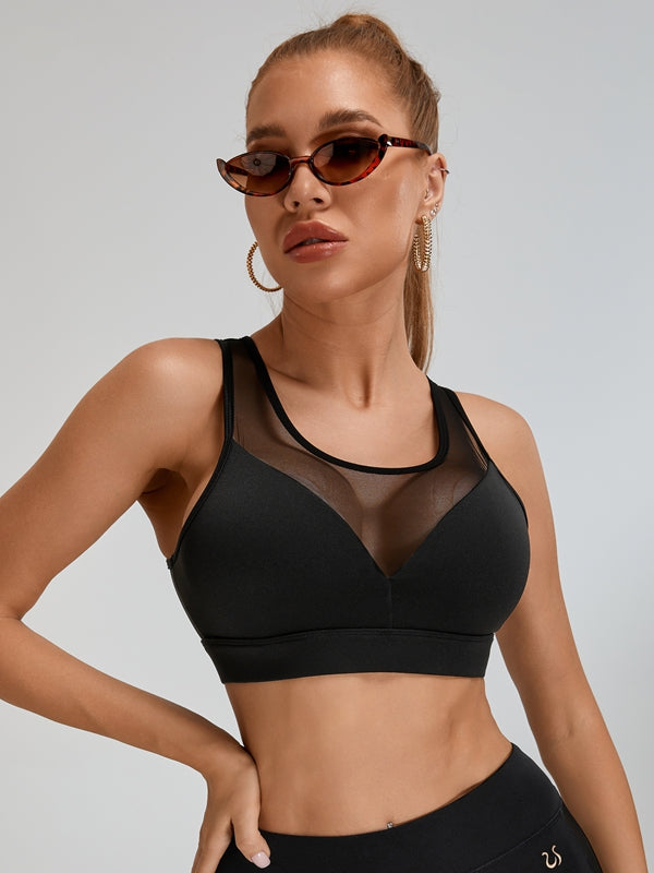 BUYCO Female Super Fitted Unique Mesh Sports Bras