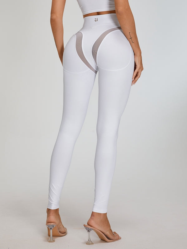 BUYCO Female Super Fitted Unique Mesh Hip-lift Leggings