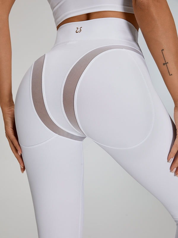 BUYCO Female Super Fitted Unique Mesh Hip-lift Leggings