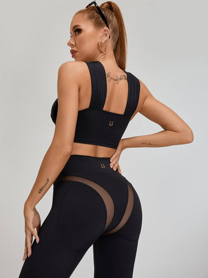 BUYCO Female Super Fitted Unique Mesh Hip-lift Leggings