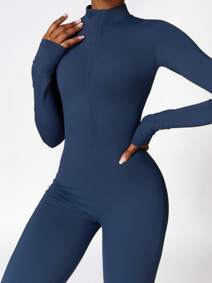 BUYCO Female Zipper Quick-dry Jumpsuit