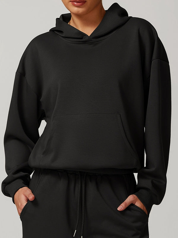 BUYCO Female Pocket Casual Hoodie