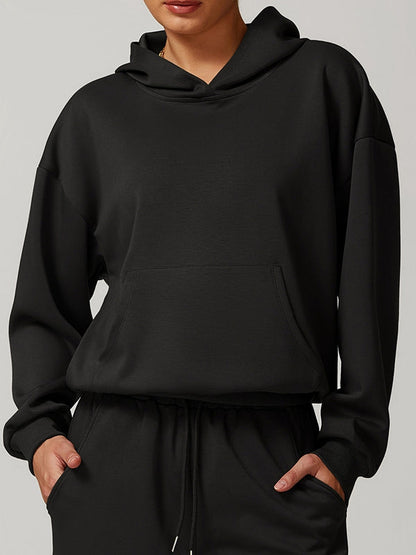 BUYCO Female Pocket Casual Hoodie