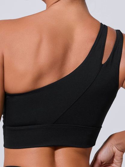 BUYCO Female Solid Color Tailoring Backless Quick Dry Sports Bras