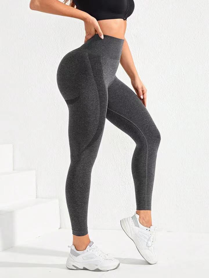 BUYCO Female Push Up Seamless Ruched Back Fit Leggings