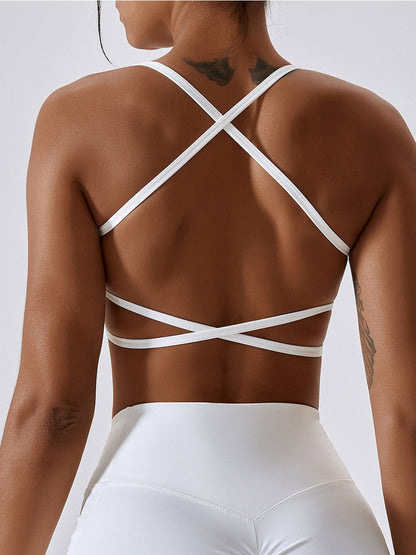 BUYCO Female Halter Beautify Back Sports Bras