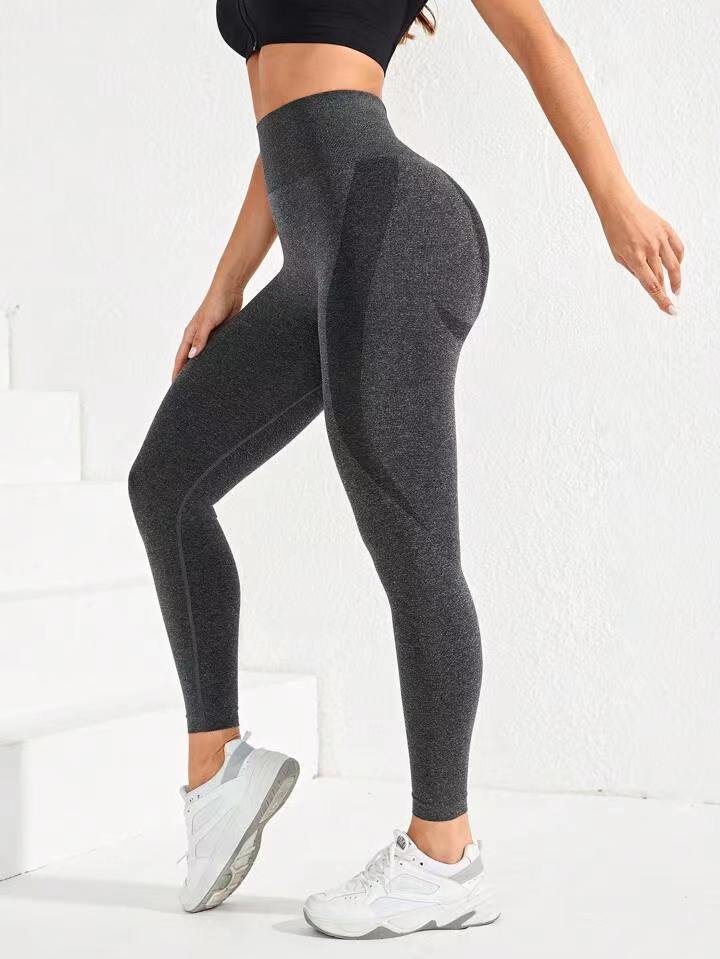 BUYCO Female Push Up Seamless Ruched Back Fit Leggings