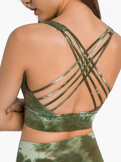 BUYCO Female Basic Cross Back Sports Bras