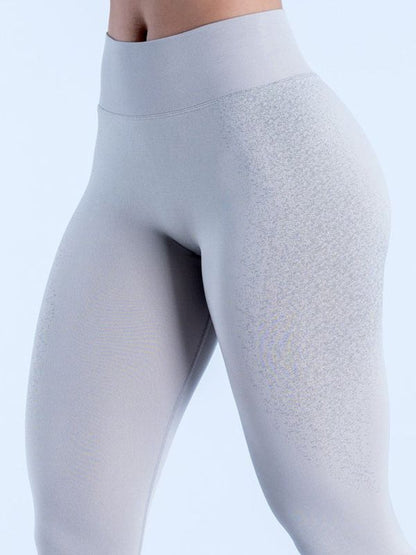 BUYCO Female Solid Color Quick Dry Hip-lift Leggings