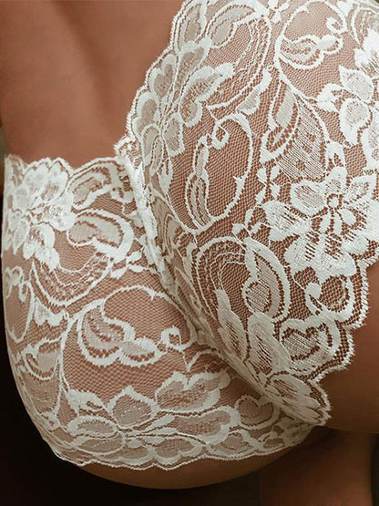 BUYCO Female Fitted Flower Lace Panties