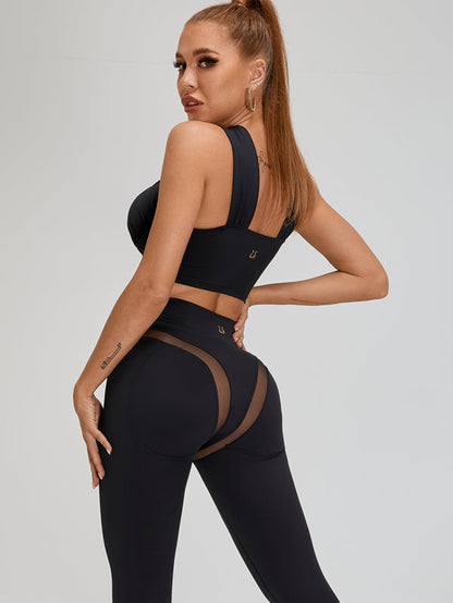 BUYCO Female Super Fitted Unique Mesh Hip-lift Leggings