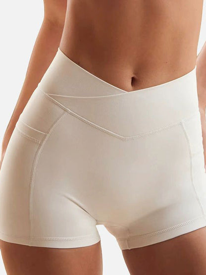 BUYCO Female Solid Color Quick Dry Shorts