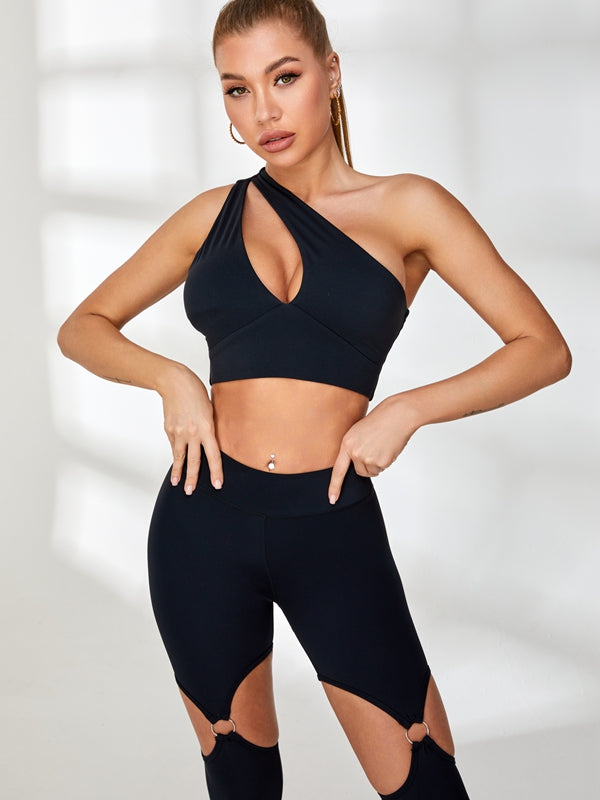 BUYCO Female Cutout Tailoring High-rise Tracksuit