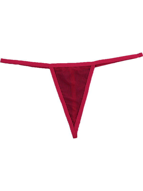 BUYCO Female Lace Print T-back Panties