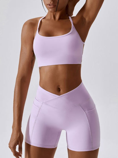 BUYCO Female Halter Beautify Back Sports Bras