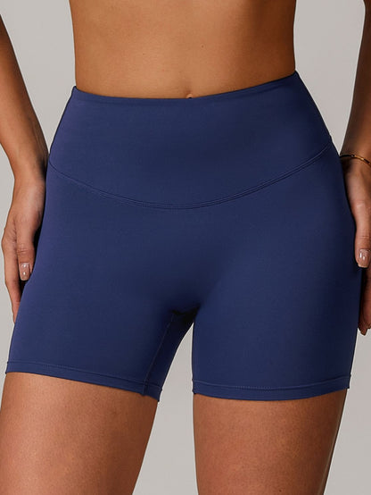 BUYCO Female Solid Color Push Up Design Fit Shorts