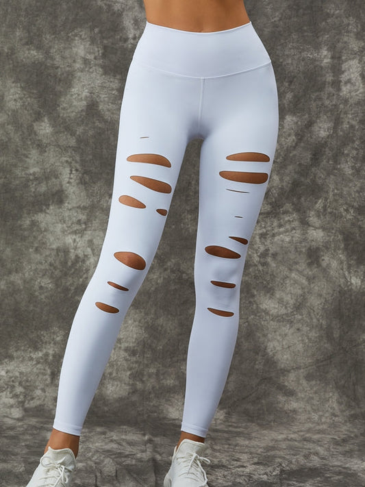 BUYCO Female Hollow Out Leggings
