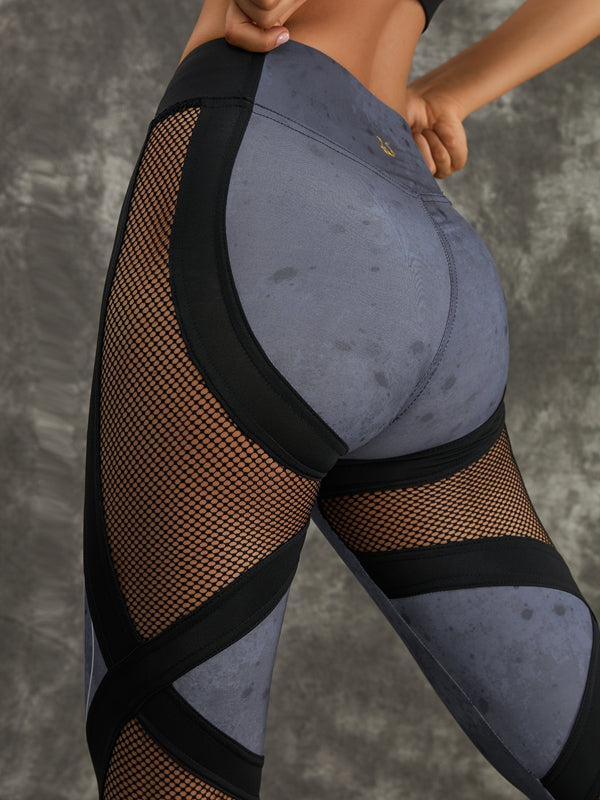 BUYCO Female Modern Tie-dye Net Sports Bras