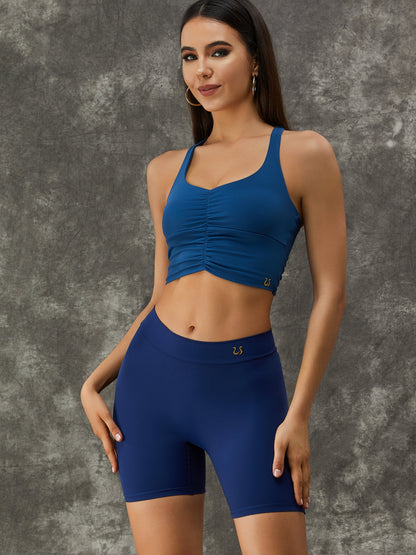 BUYCO Female Deep V-Back Ruched Back Tracksuit