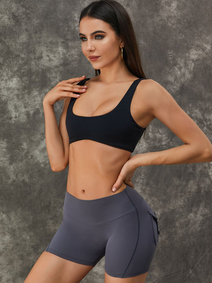 BUYCO Female Big Deep U Collar Yoga Bras