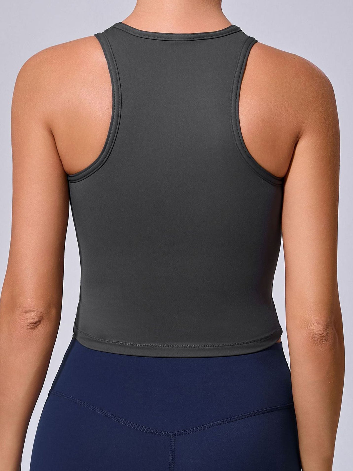 BUYCO Female Solid color Quick dry Elastic tight Sports Bras