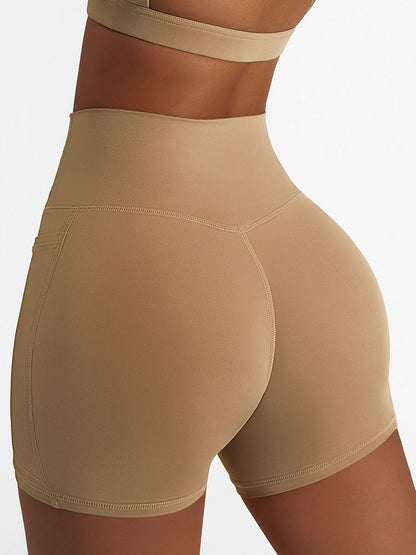 BUYCO Female Cut Out Pocket High-rise Breathable Leggings