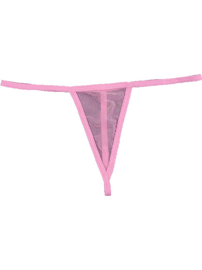 BUYCO Female Lace Print T-back Panties