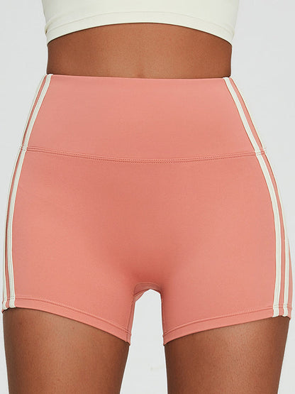 BUYCO Female Contrast Color Push Up Design Quick Dry Fit Shorts