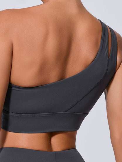 BUYCO Female Solid Color Tailoring Backless Quick Dry Sports Bras