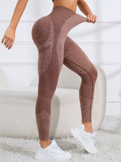 BUYCO Female Faux Denim Quick Dry High-waisted Push Up Design Leggings
