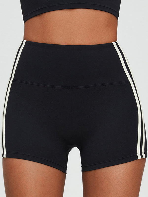 BUYCO Female Contrast Color Push Up Design Quick Dry Fit Shorts