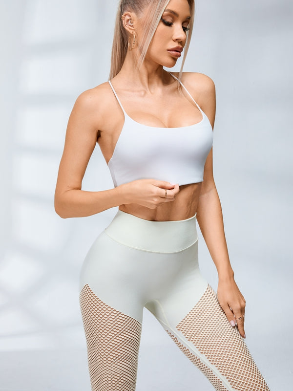 BUYCO Female Fitted Cross Back Sports Bras