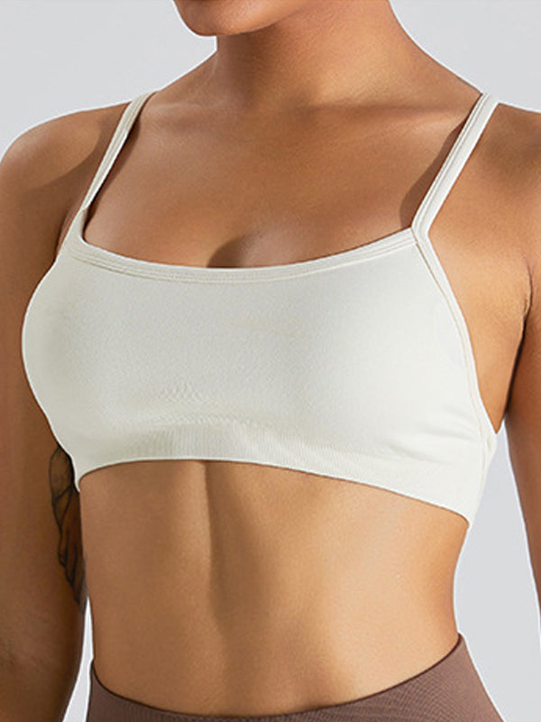 BUYCO Female Cross Beautify Back Adjustable Strap Sports Bras