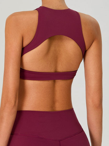 BUYCO Female Solid Color Quick Dry Sports Bras