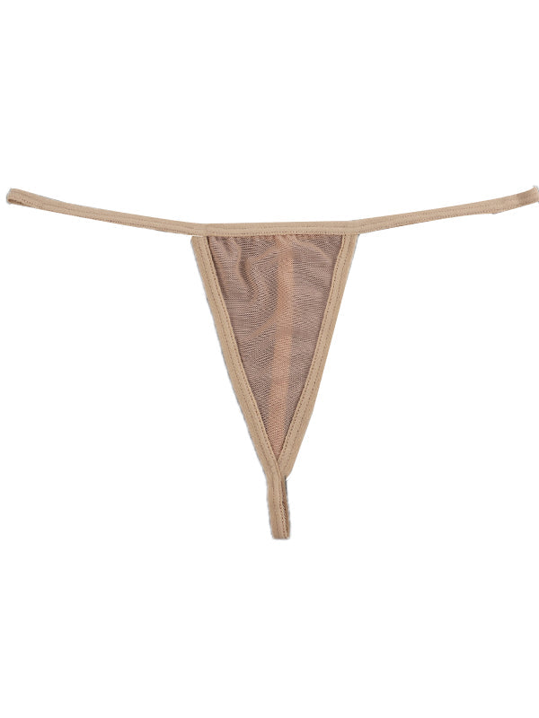 BUYCO Female Lace Print T-back Panties
