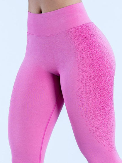 BUYCO Female Solid Color Quick Dry Hip-lift Leggings