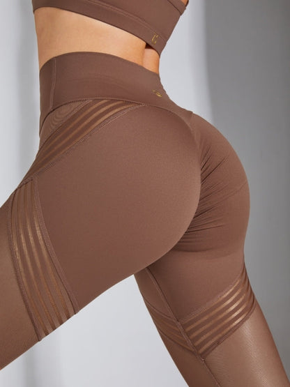 BUYCO Female Mesh Cross Back Quick Dry Tracksuit