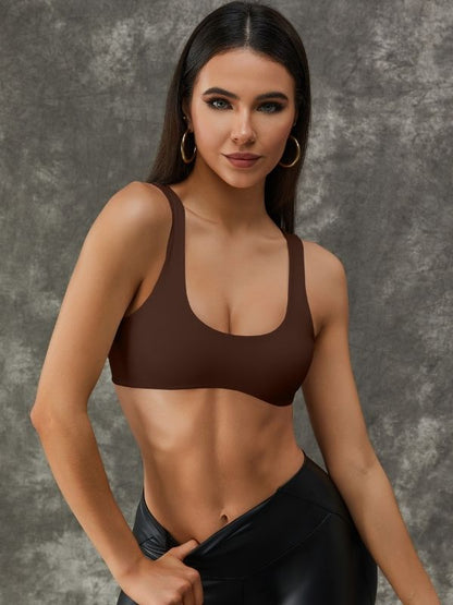 BUYCO Female Big Deep U Collar Yoga Bras