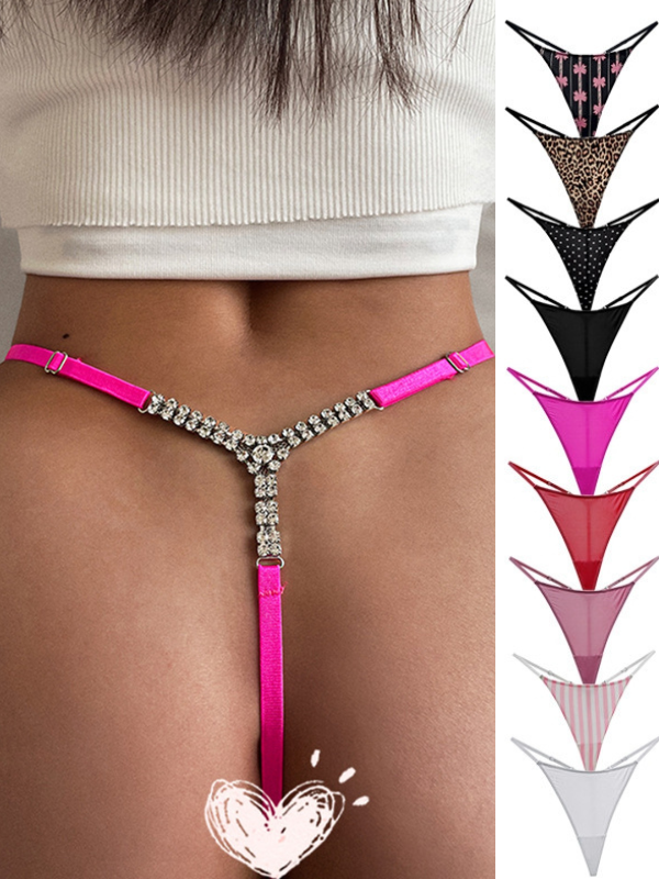 BUYCO Female "Y" Metal T-Back Panties