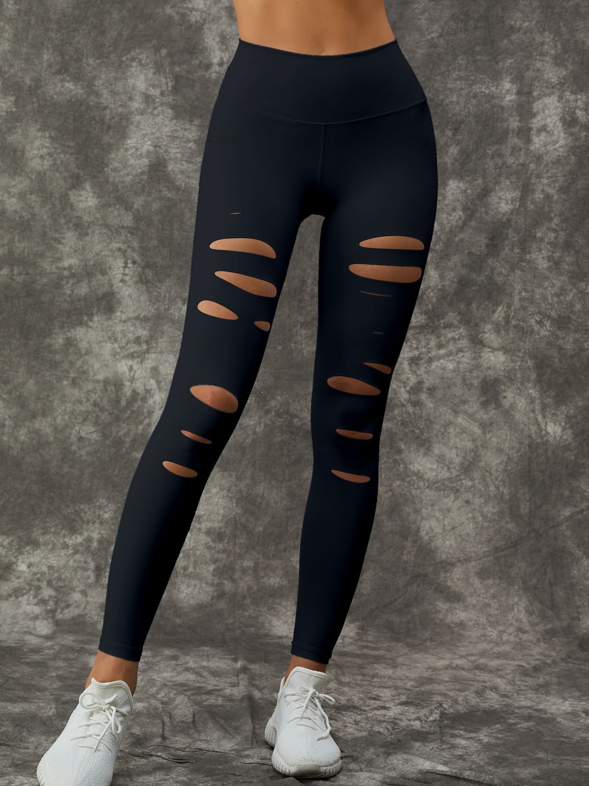 BUYCO Female Hollow Out Leggings