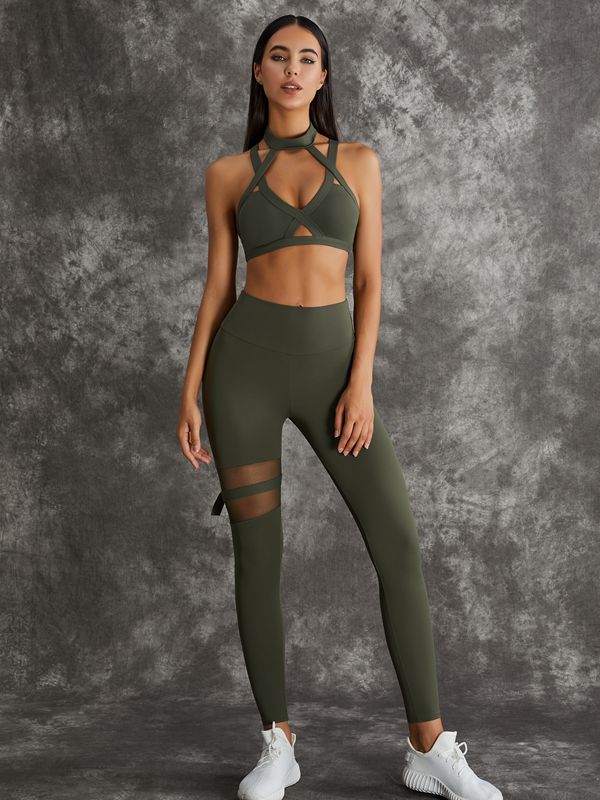 BUYCO Female Unique Cut Out Sports Bras