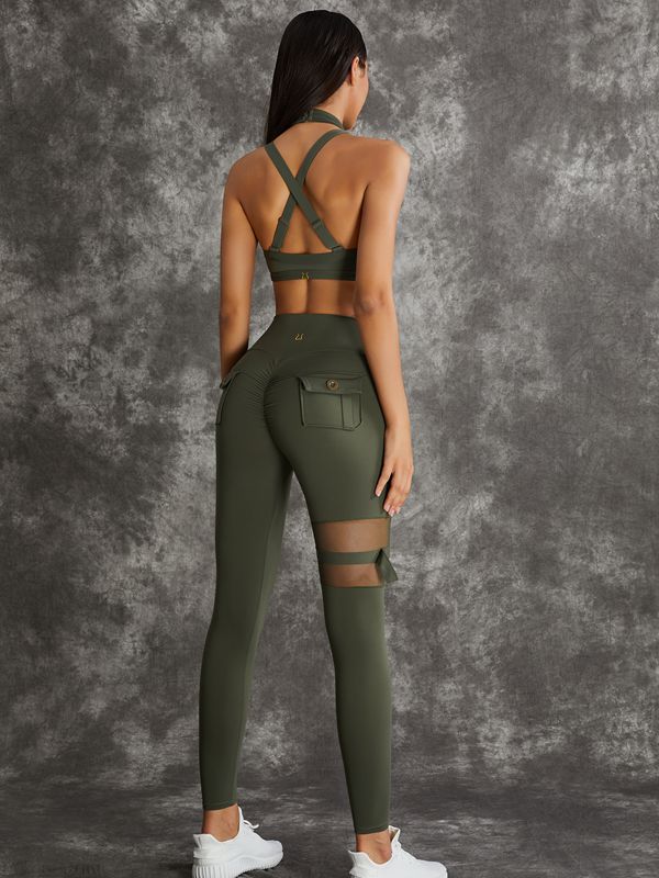 BUYCO Female Unique Cut Out Sports Bras