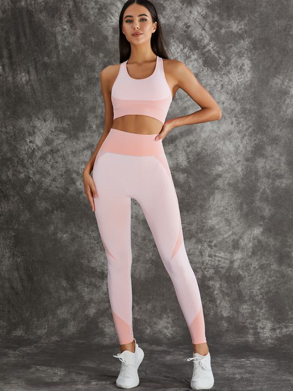 BUYCO Female 3 Pieces Long Sleeve Zippers Fitness Sportswear