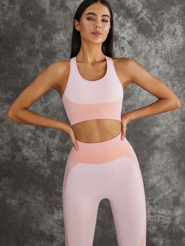 BUYCO Female 3 Pieces Long Sleeve Zippers Fitness Sportswear